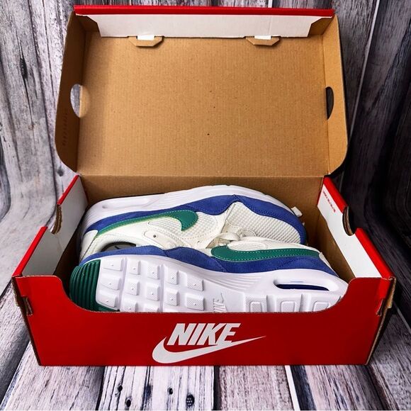 |NIB| NIKE Air Max SC Sail/Neptune Green-game Royal-white - Picture 2 of 8
